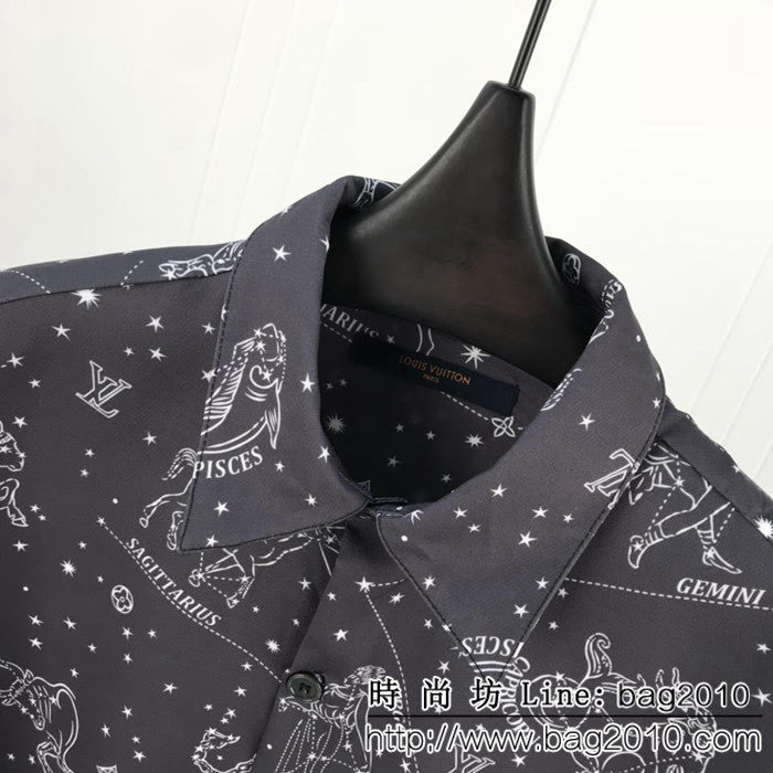 L19ss L KIM JONES 星空系列 星座襯衫 定制原版 微厚絲光混紡面料 ydi2365